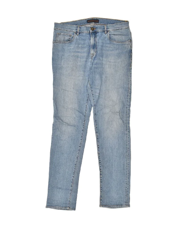 Winter Coats TRUSSARDI Mens Skinny Jeans W37 L33 Blue
