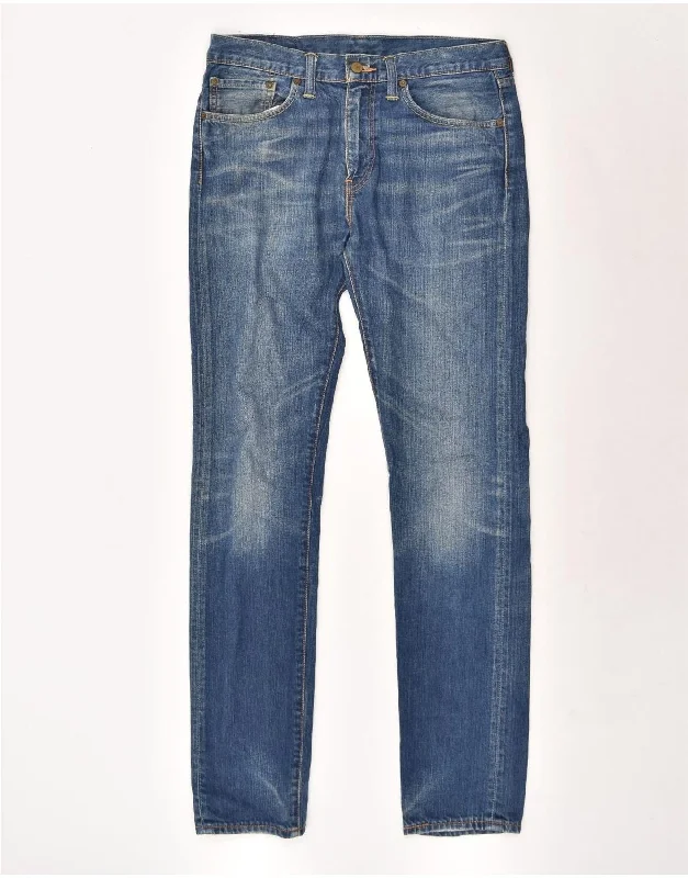Summer Jackets LEVI'S Mens 508 Tapered Jeans W31 L34  Blue Cotton