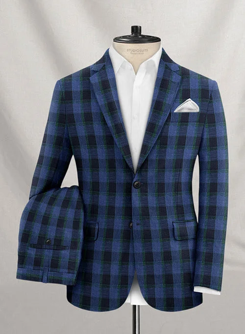 Graphic Sweatshirts Solbiati Wool Linen Lujo Suit
