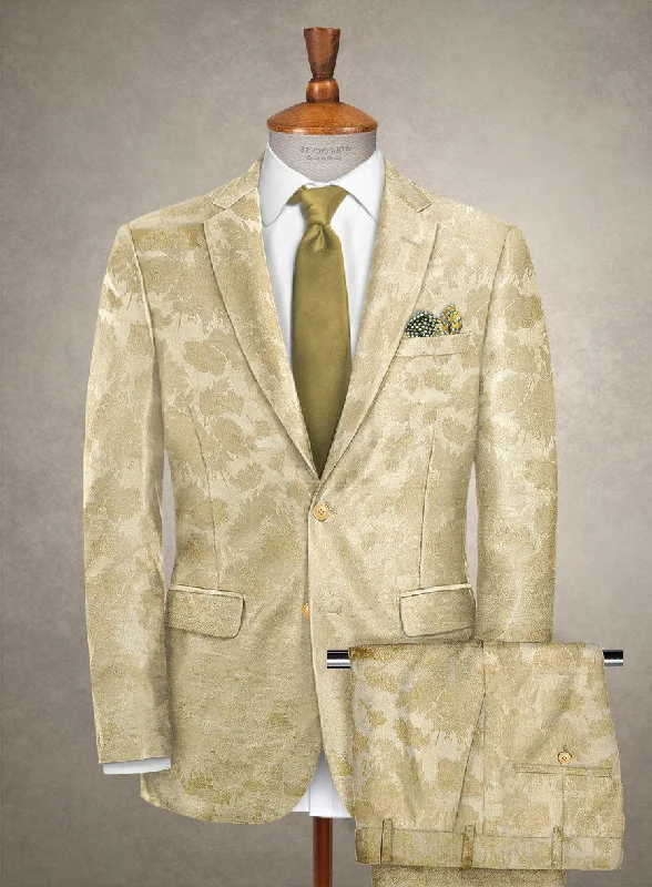 Quilted Jackets Italian Silk Almude Suit