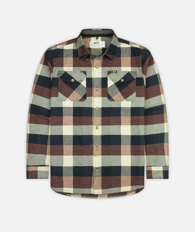 Breaker Flannel - Stone