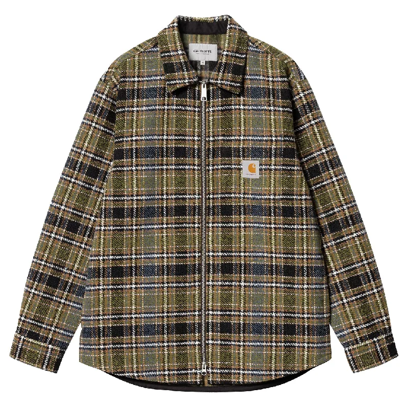 Carhartt WIP Stroy Shirt Jac Stroy Check Black