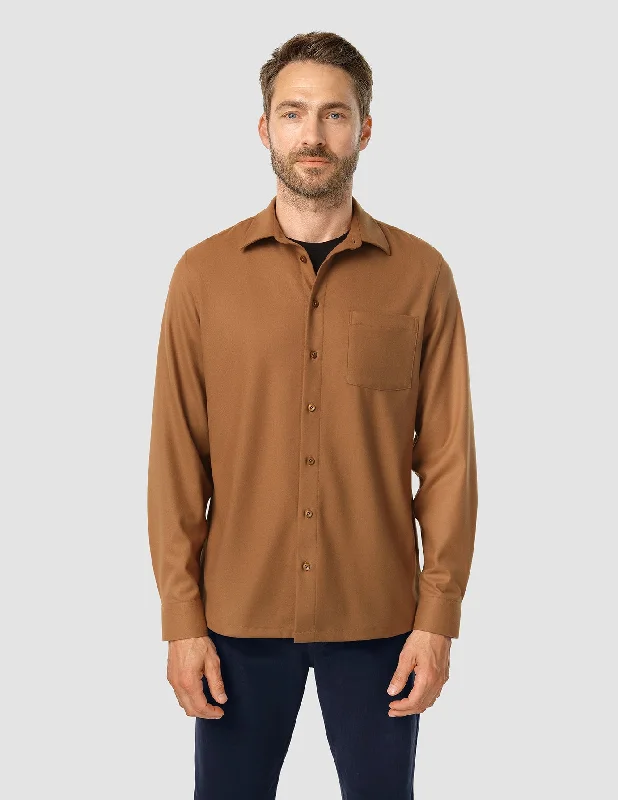 Casual Shirt Camel