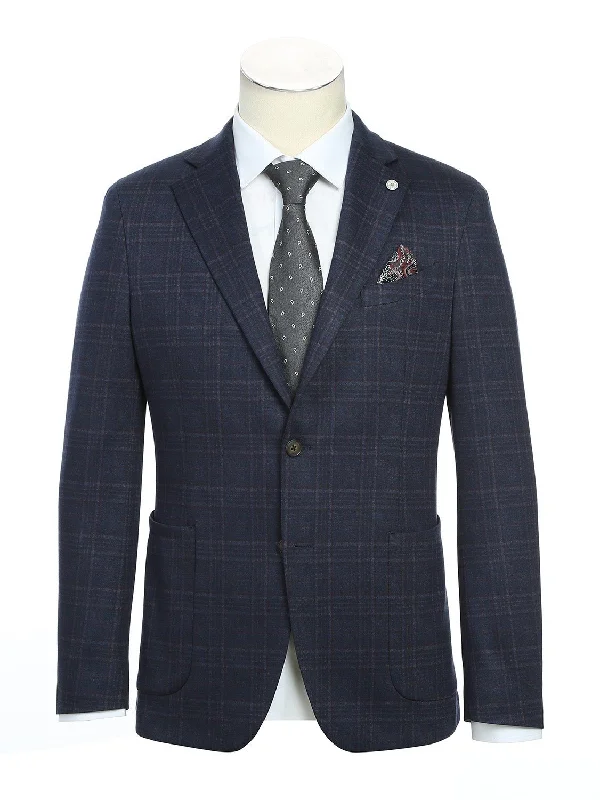 Men's Half Canvas Blazer