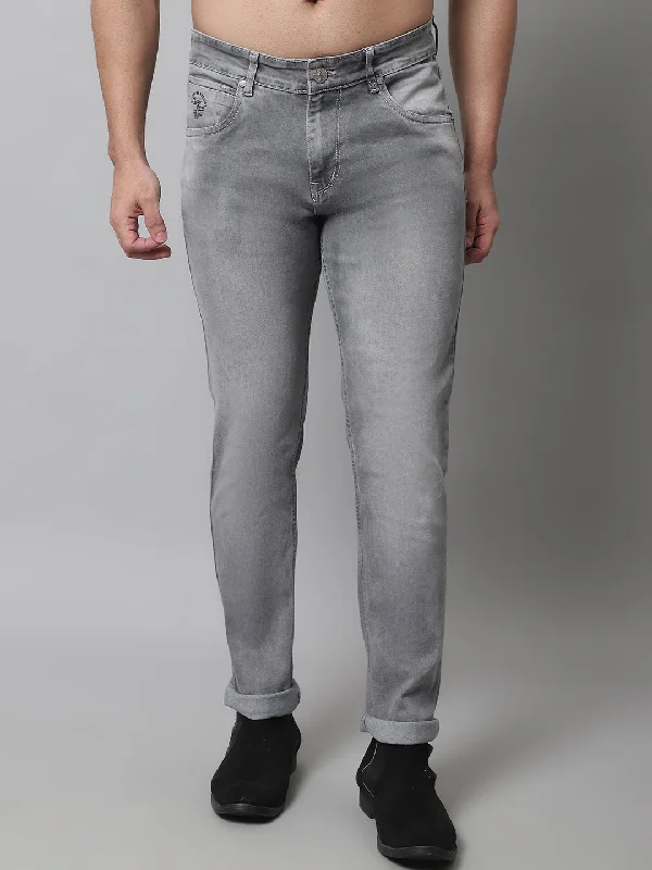 Men's Ultra Narrow fit Medium Fade Grey  Jeans