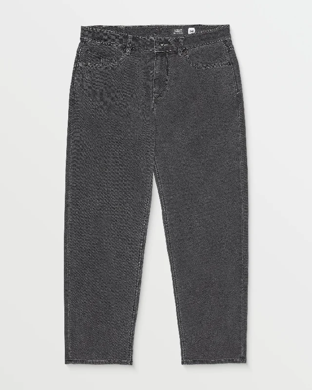 Modown Relaxed Fit Tapered Jeans - Carbon