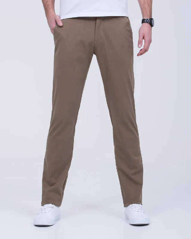 Redpoint Odessa Slim Fit Tall Chinos (dark beige)