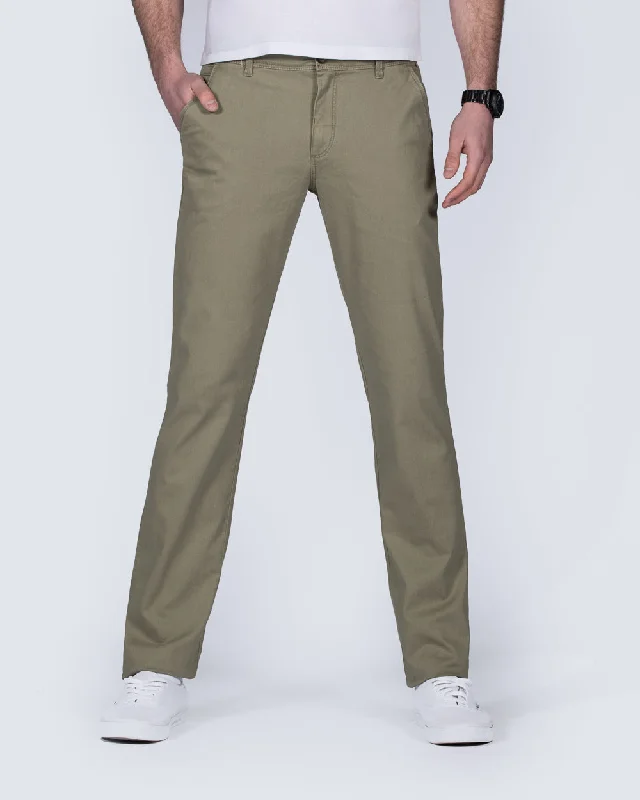 Redpoint Odessa Slim Fit Tall Chinos (khaki)