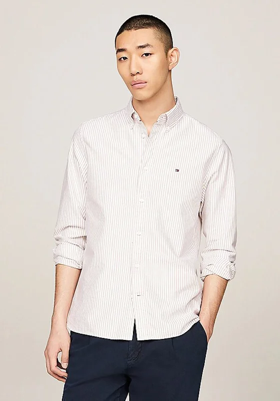 Tommy Hilfiger Heritage Stripe Shirt, Cream & White