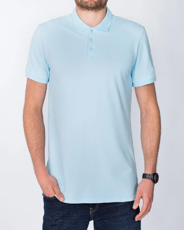 2t Slim Fit Tall Polo Shirt (sky)