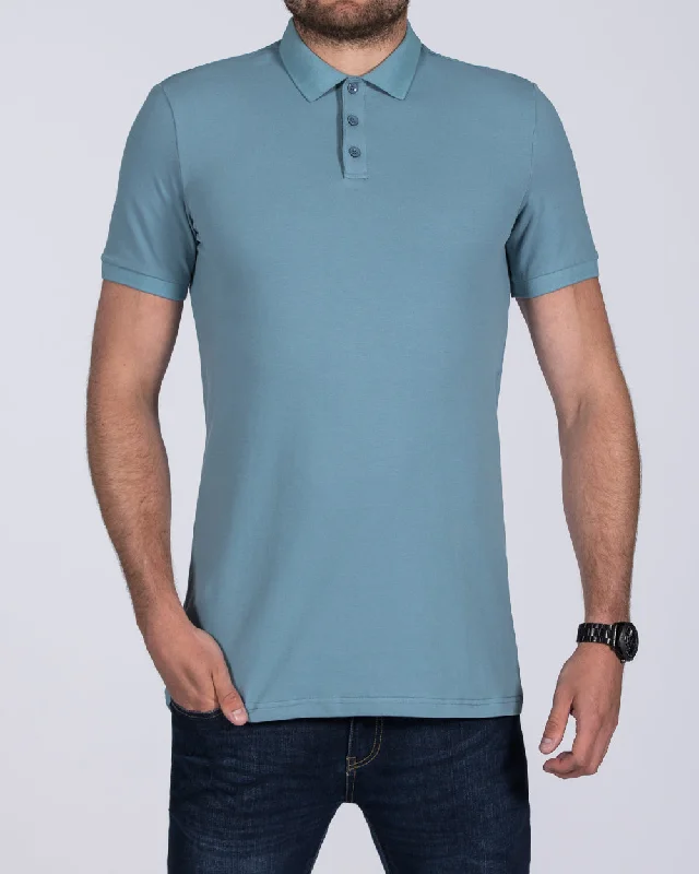 2t Slim Fit Tall Polo Shirt (slate)