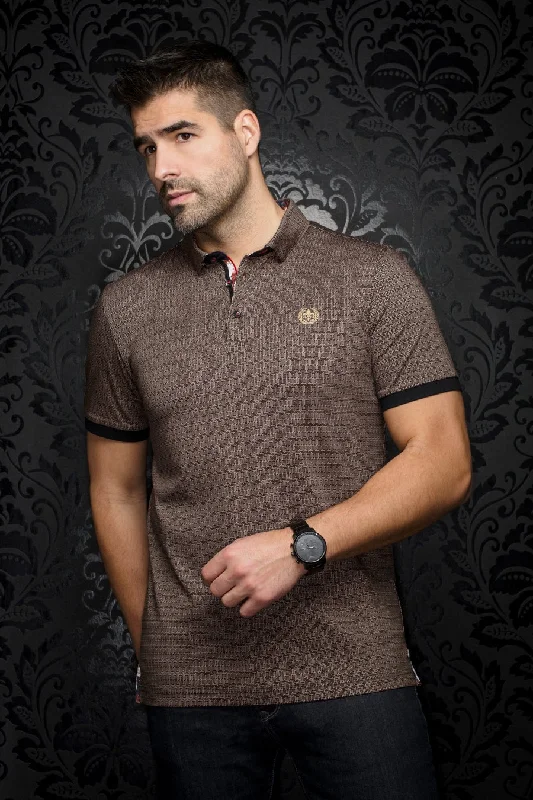 Au Noir Stretch Short-Sleeve Polos | Ezra Tobacco