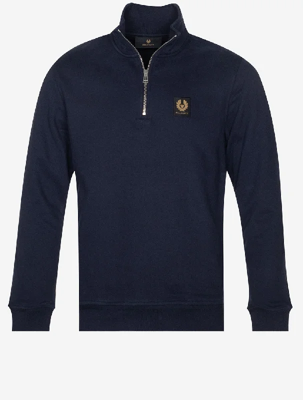 Quarter Zip Sweatshirt Dark Ink