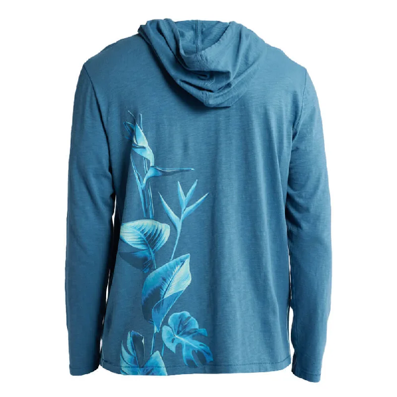 Tommy Bahama Moonlight Paradise Lux Hoodie T-Shirt - Kingfish