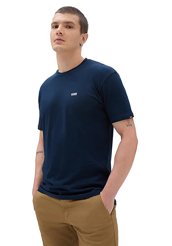 Vans Left Chest Logo T-Shirt, Navy