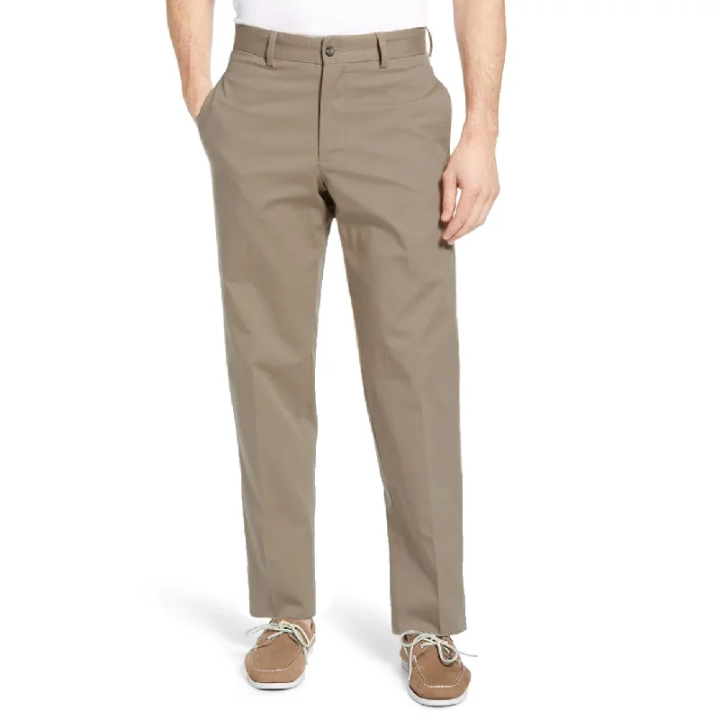 Washed Canvas Pant in Khaki (Sumpter Flat Front) by Charleston Khakis