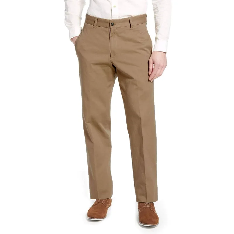 Washed Khaki Pant in British Tan (Sumpter Flat Front) by Charleston Khakis