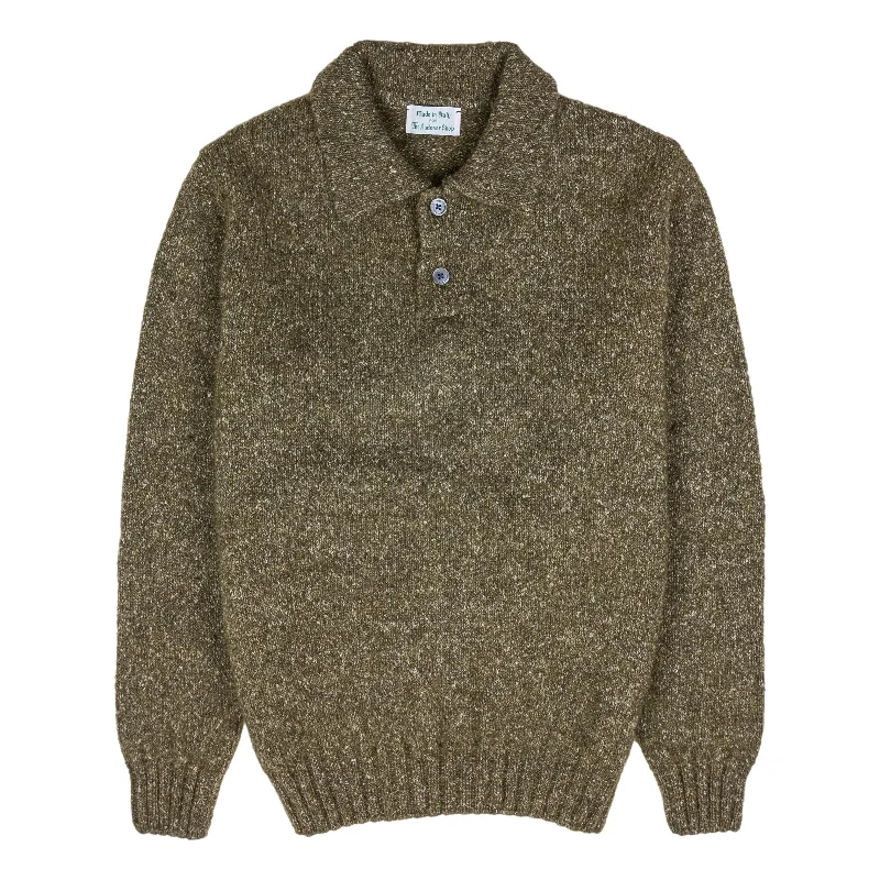 Harri Polo Alpaca Sweater