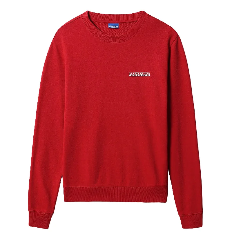 Napapijri - B-Surf Sweatshirt in Old Red