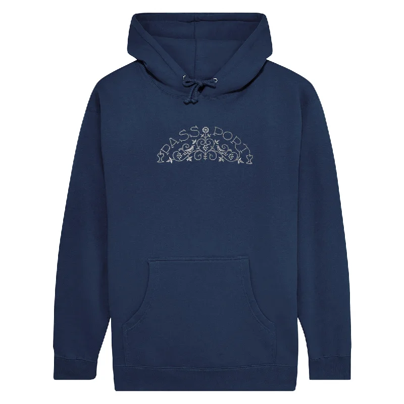 Pass~Port - Vineyard Birds Hoodie Navy