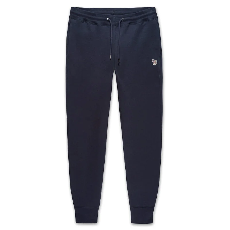 PS Paul Smith - Zebra Logo Slim Fit Joggers in Navy