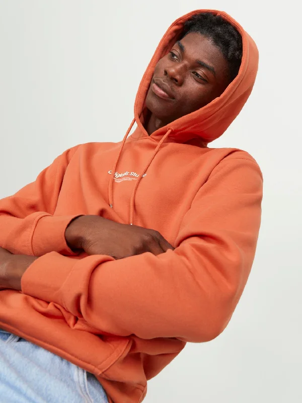 Plain Hoodie in Ginger