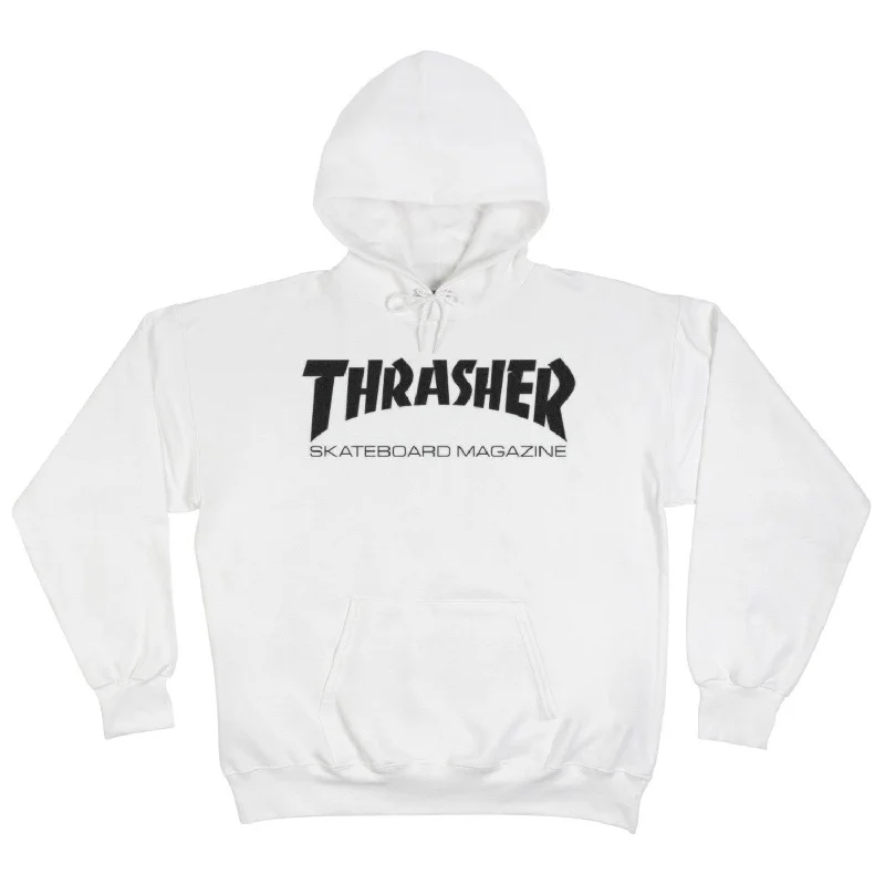 Thrasher - Skate Mag Youth Hoodie White