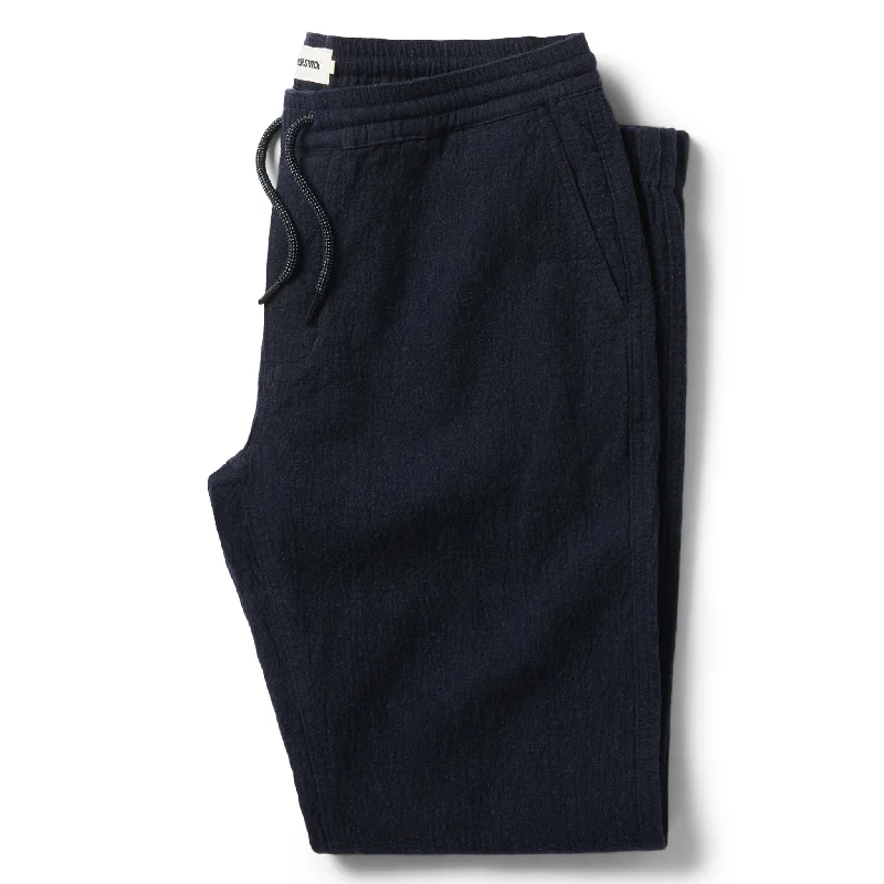 Casual Sweatshirts The Apres Pant in Charcoal Double Cloth